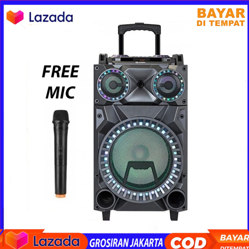 GMC 899B/SPEAKER Portable GMC 899B 12 INCH - POWER 250W RMS + FREE MIC