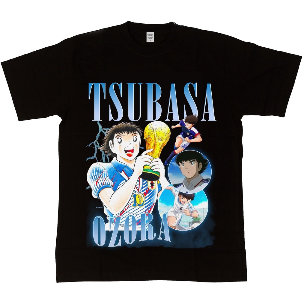 Animood - Tshirt Tsubasa Ozora Captain Tsubasa Homage Series Kaos Unisex