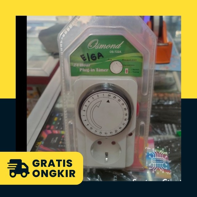 Timer Switch Stop Kontak Listrik Manual Analog Osmond