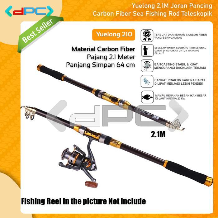 Joran Pancing Carbon Fiber Yuelong 2.1M/5 Rod Gray - Xinlongwei 210