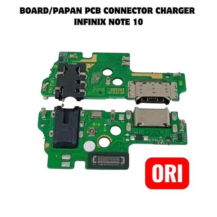 BOARD KONEKTOR CAS INFINIX NOTE 10 – PAPAN CHARGER HP INFINIX NOTE 10 – FLEXIBLE CONNECTOR CHARGER