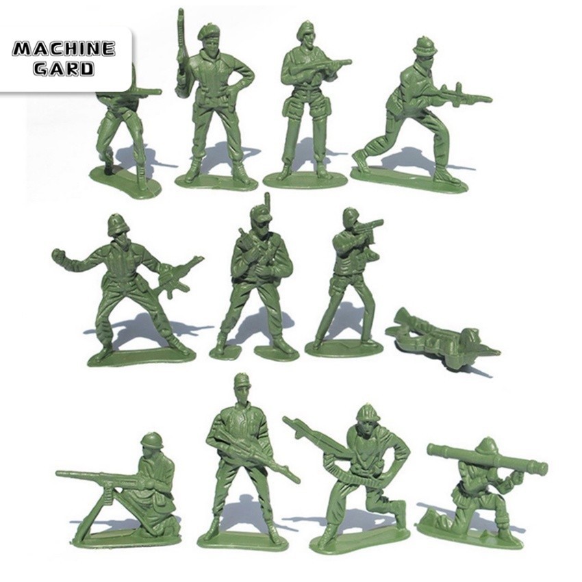 Machinegard 56Pcs/Set Army Men Mainan Anak Figure Pasukan Tentara