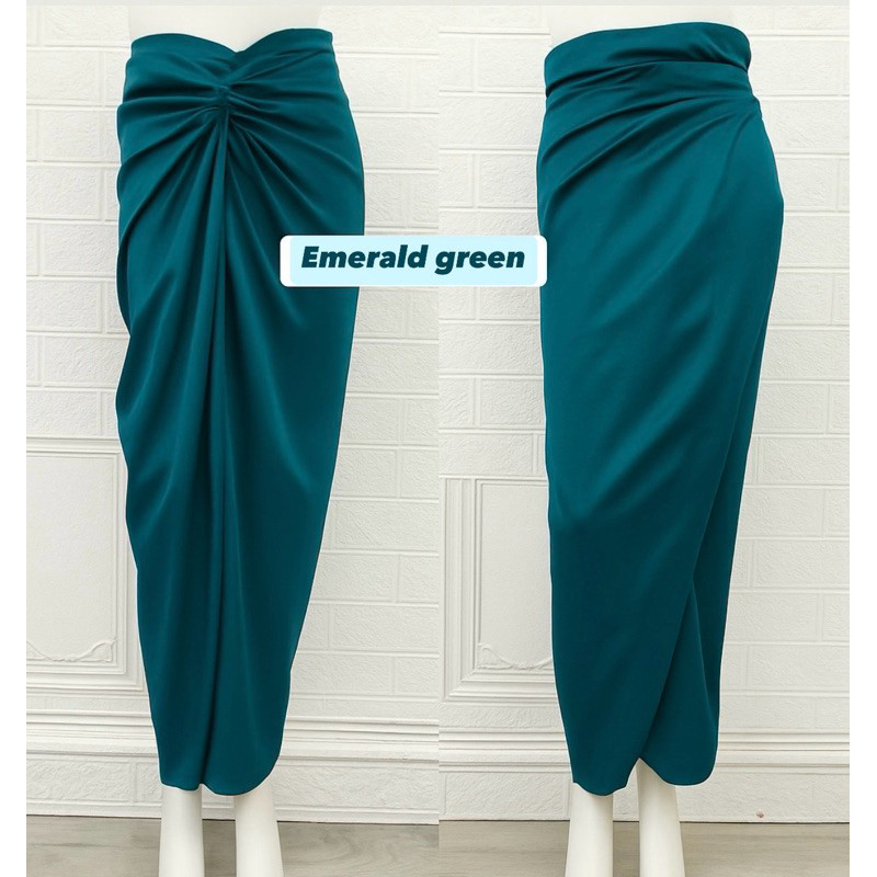 rok lilit instan, instan wrap skirt, rok lilit jumputan, rok lilit instan polos satin rok lilit rok 