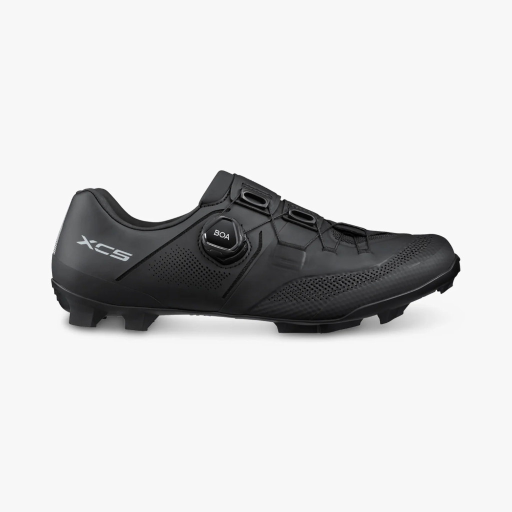 SHIMANO XC503 Black Wide - Sepatu Cleat MTB