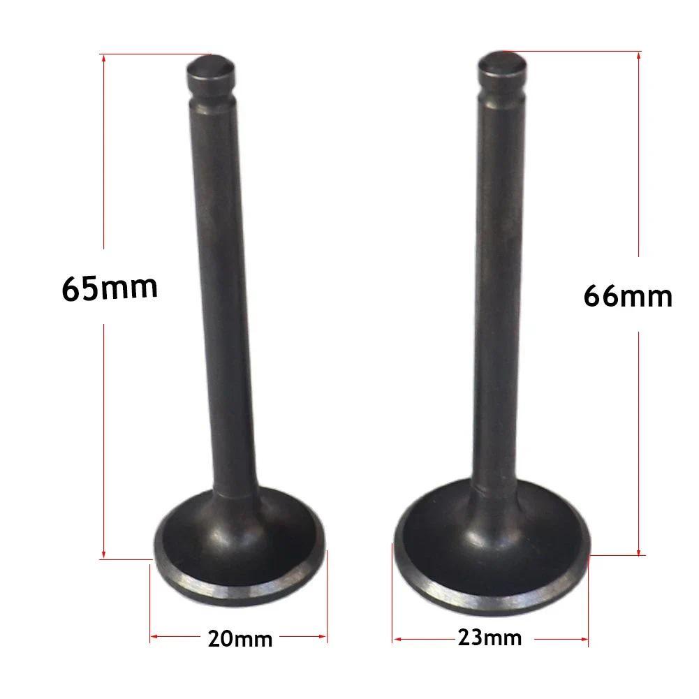 Motorcycle Intake Valve and Exhaust Valves Set Fit For Lifan 110cc 125cc 140cc 150cc Motocross ATV Q