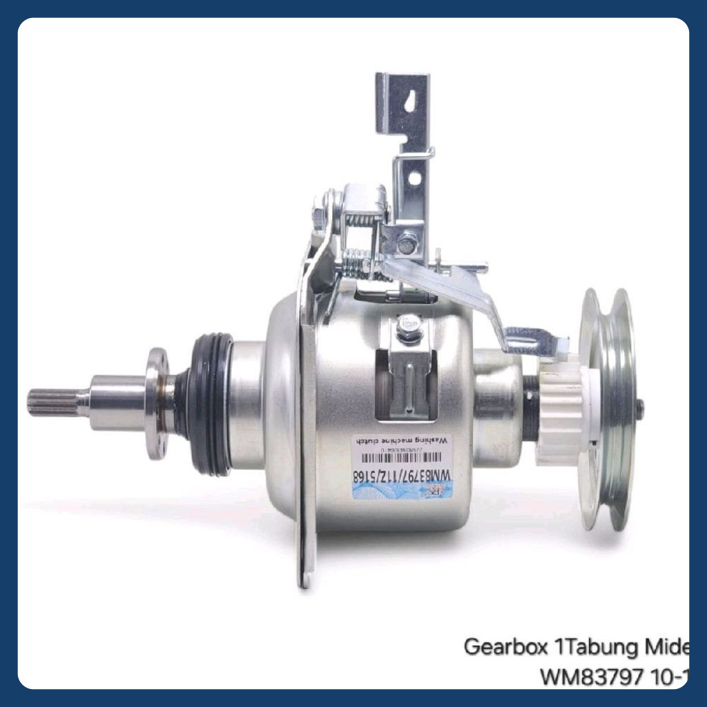 Gearbox 1 Tabung Mesin Cuci Midea 1 Gear 11Z (WM83797) - Kapasitas 10-14Kg