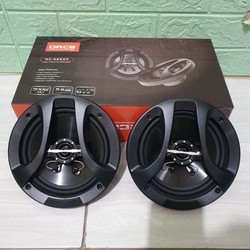 (Jack mesin) Speaker Coaxial Orca RC-689SP Speaker Mobil