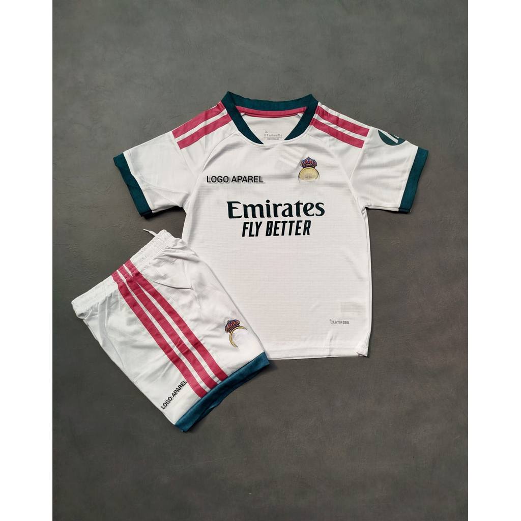 Jersey Setelan Kids M4DR1D 2026/2027 Setelan Bola Anak Seragam Setelan Futsal Sepakbola Sepak Bola A