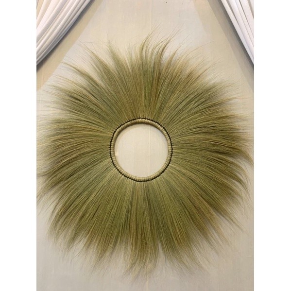 SES - Besar 100 cm WALL DECOR | RAYUNG BULAT | FRAME KACA | HIASAN DINDING