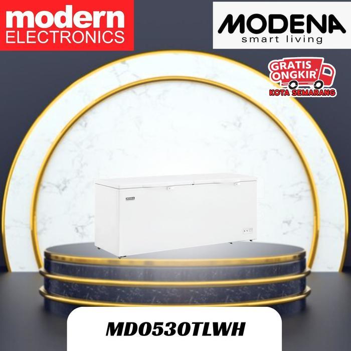 FREZER BOX MODENA KAPASITAS 530 LITER MD0530TLWH
