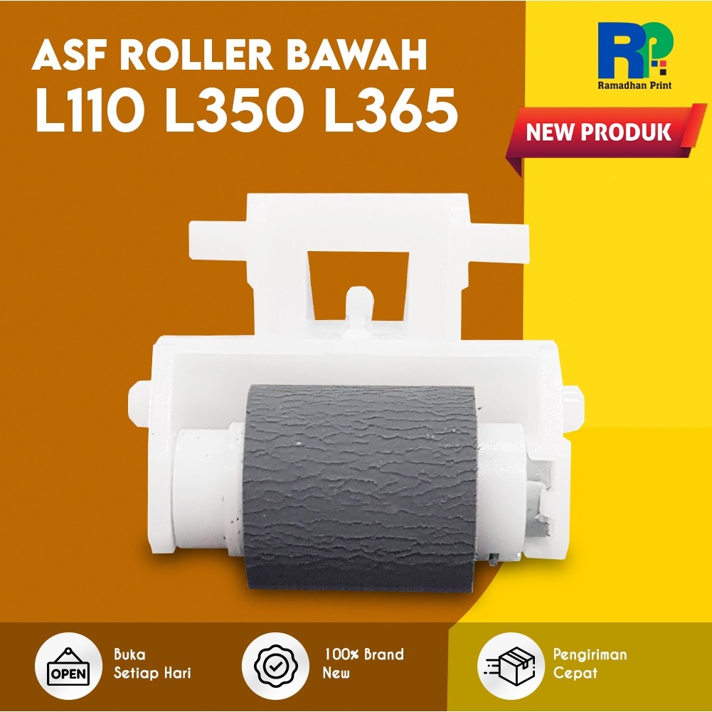 ASF Roller Karet Bawah Penarik Kertas Printer Epson L110 L120 L210 L220