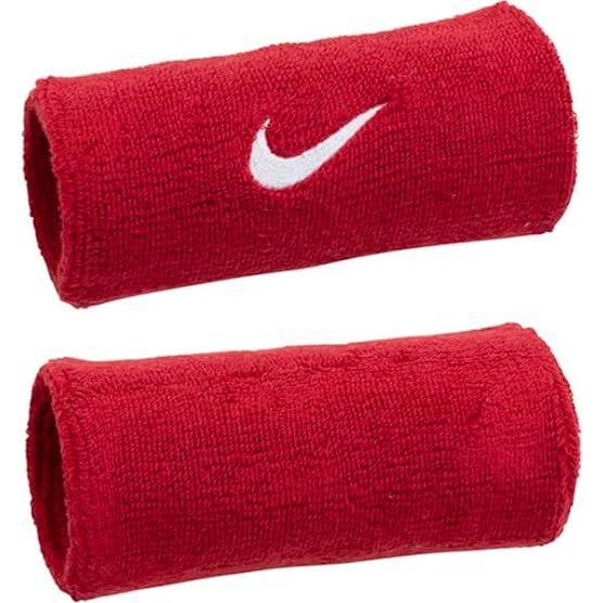 Wristband Handband Handuk Olahraga Panjang Sepasang - Nike, Merah