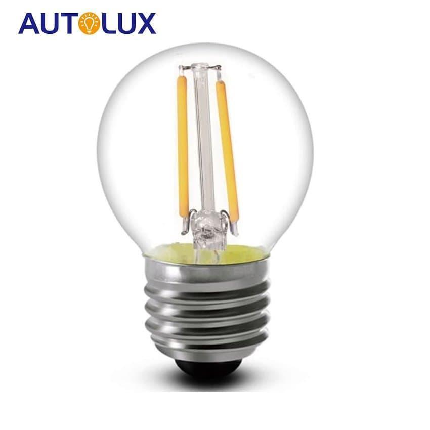 Lampu LED bohlam G45 2W watt Filamen berwarna/edison/pijar - AUTOLUX