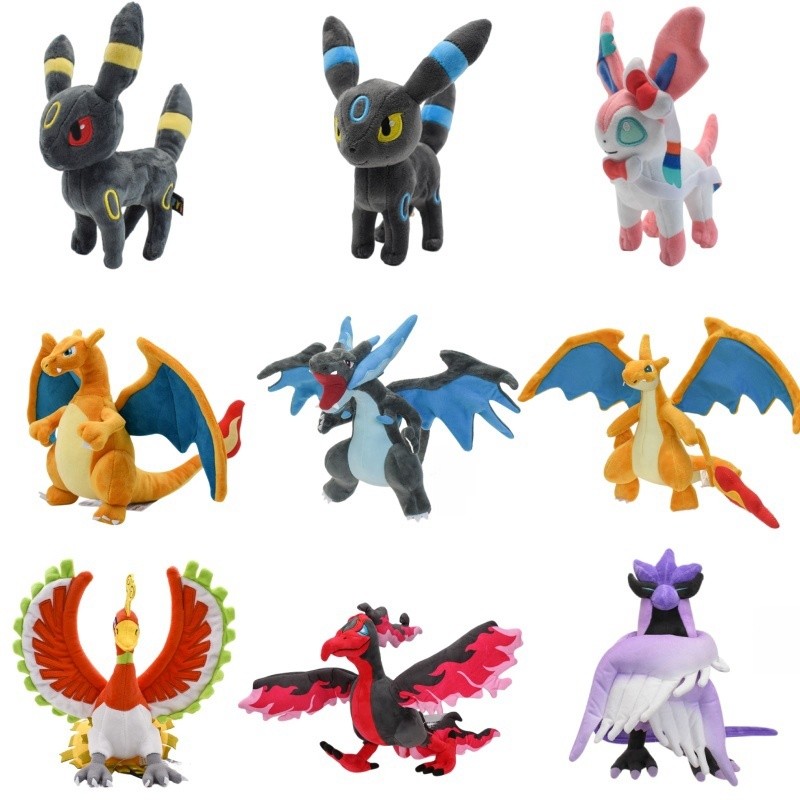 Pokemon Plush Toys Anime Figure Shiny Latias Hisuian Zorua Tyranitar Arceus Shiny Charizard X & Y Ly