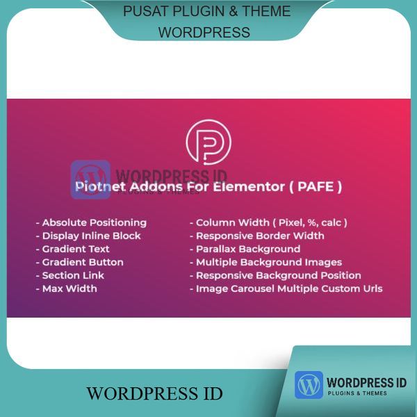 Piotnet Addons For Elementor (PAFE)