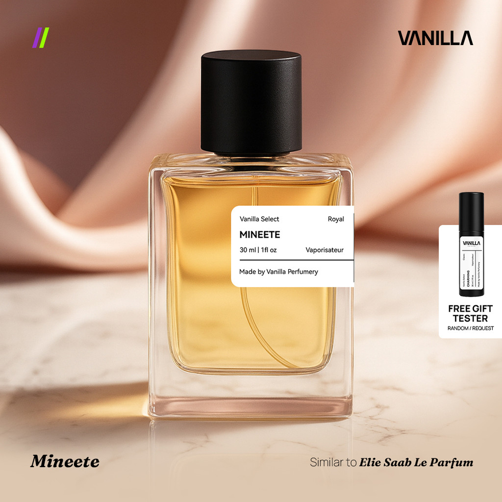 Mineete - Vanilla Select | Parfum Wanita White Floral Honey Sweet Woody