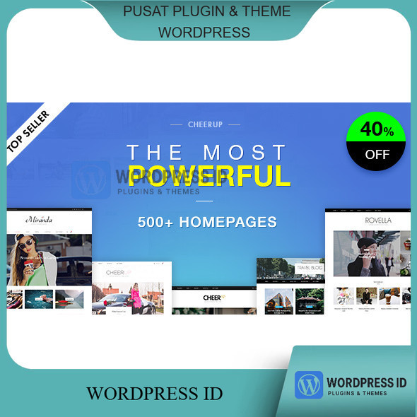 CheerUp Blog – Magazine – WordPress Blog Theme