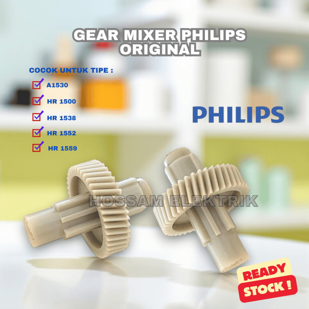 GEAR / GIGI MIXER PHILIPS ORIGINAL SEPASANG