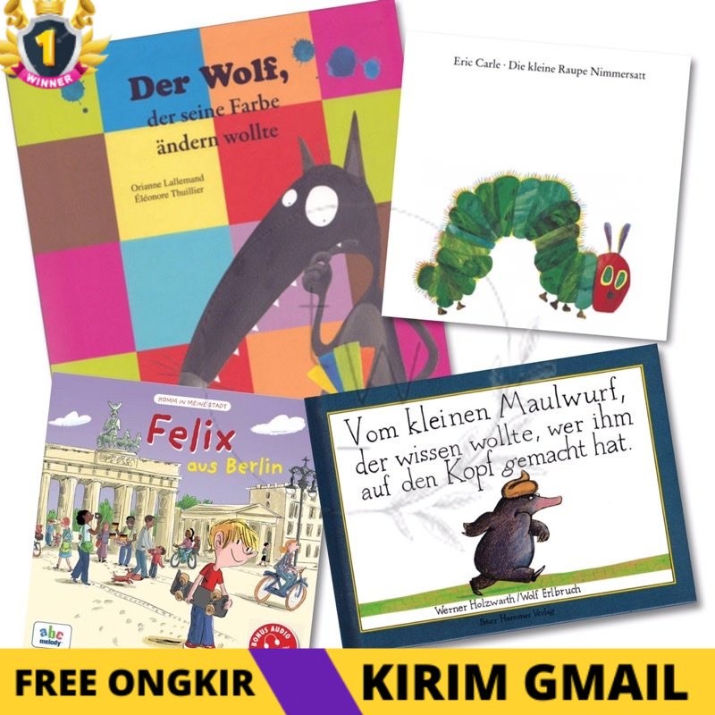 KS German / Deutsch Children’s Stories | Buku Cerita / Bacaan Anak Bahasa Jerman Bergambar