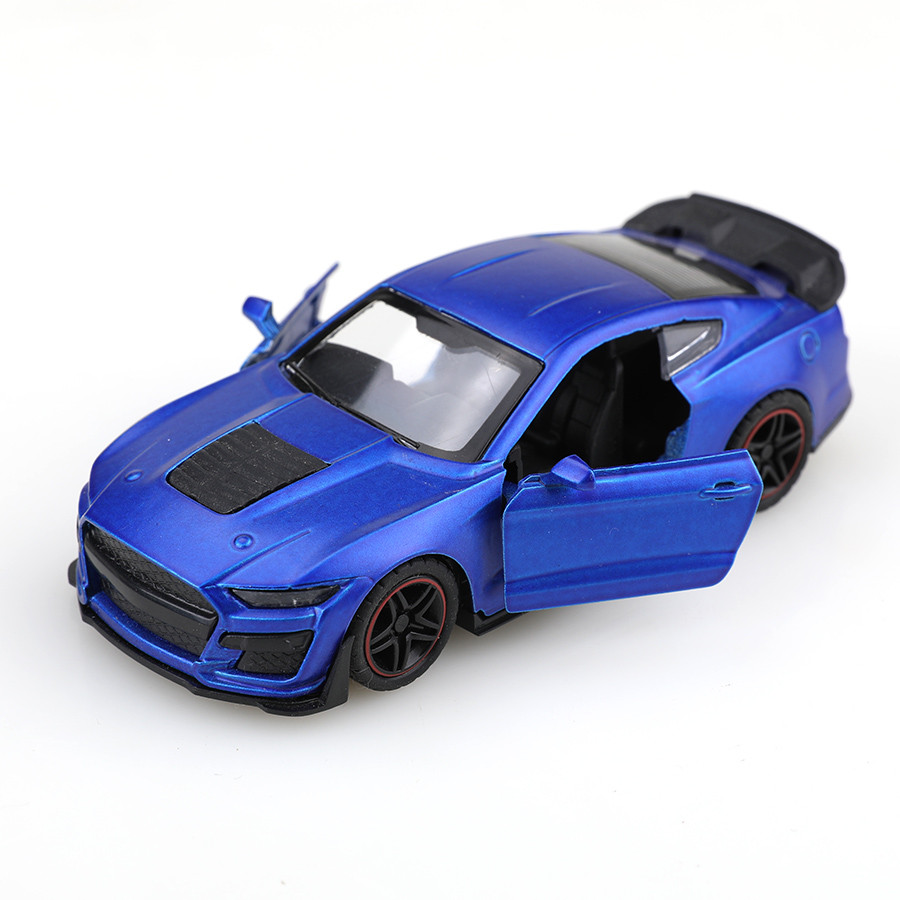 (bagged)1:43 Mustang GT Racing Car, Alloy Model Car, Simulated vehicle, ildren alloy car, boy's toy 
