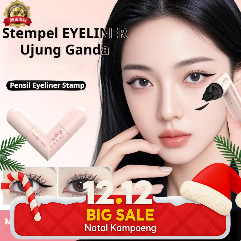 [ Hasil Sempurna Dalam 1 Detik]Eyeliner Cap All-in-One / Eyeliner Cair Cepat Kering / Eyeliner Tahan