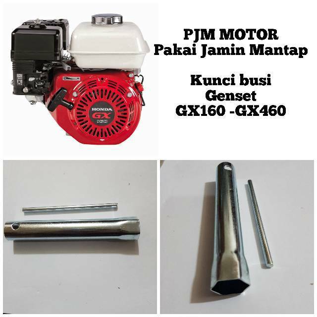 Kunci busi mesin Honda mesin genset mesin robin mesin serba guna Gx160 Gx200 Gx270 1500watt Ey15
