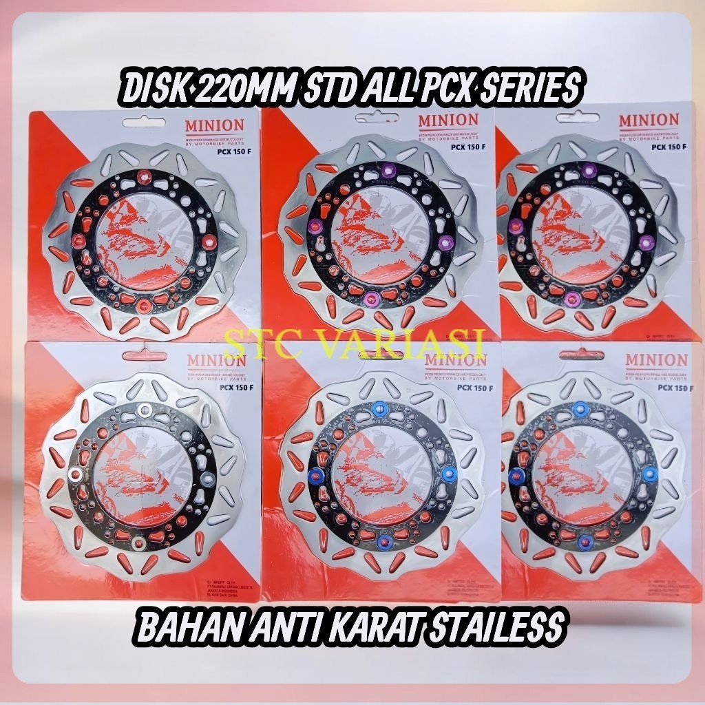 Disk cakram piringan cakram pcx 150 pcx160 Vario 160 220mm STC VARIASI SHOP