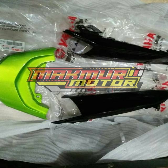 SAMBUNGAN BODY BELAKANG MIO SOUL GT 115 SET HIJAU ORI YGP