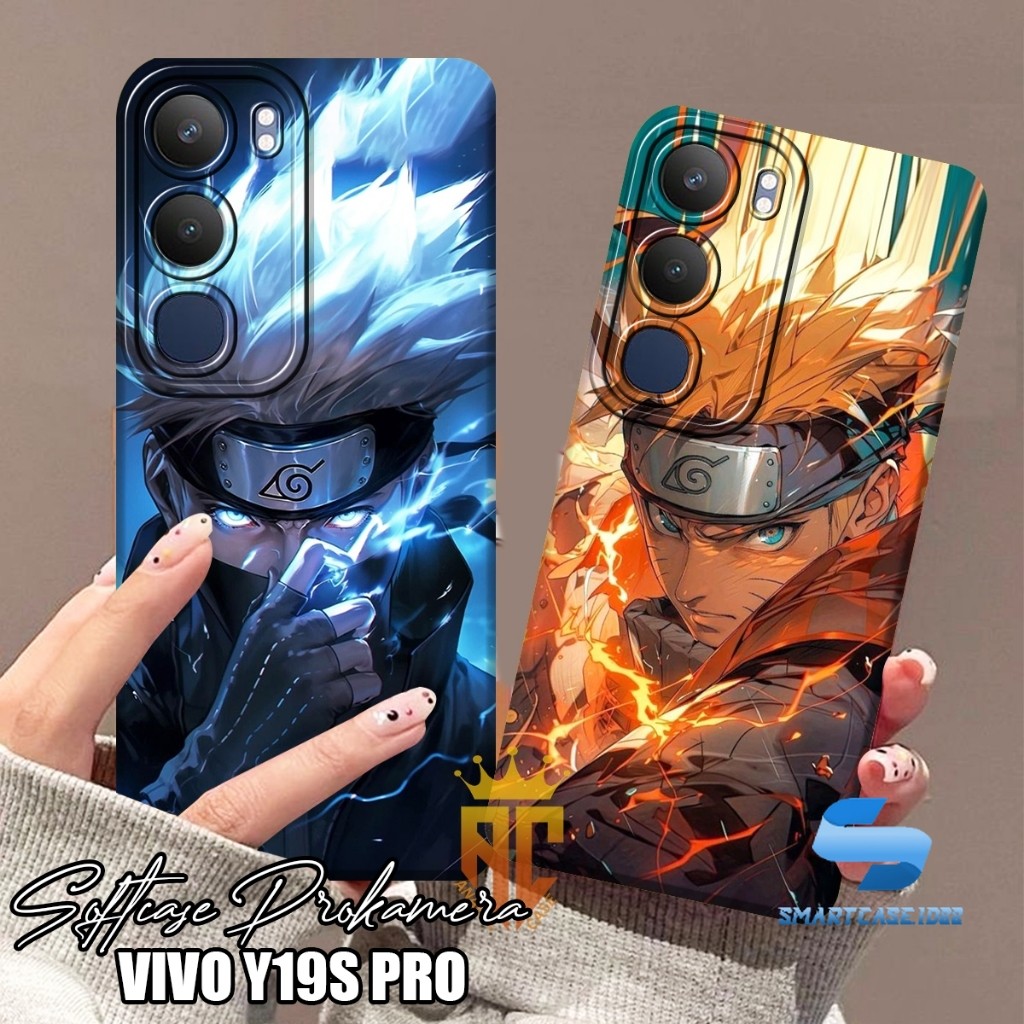 Softcase VIVO Y19S PRO - Y19S Terbaru Fashion Case Motif Naruto Shippuden - Case Hp Vivo - Case Terb