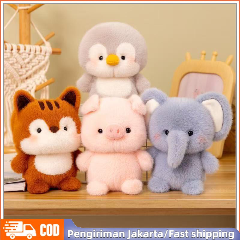 Boneka Lembut Pig Ukuran 16cm Boneka Hewan / Boneka Mewah/Boneka Hewan DAN Boneka Lucu Murah Boneka 