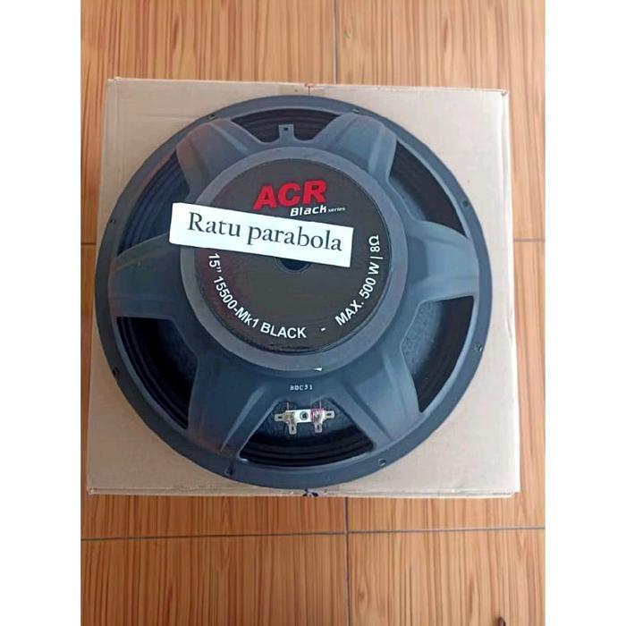 Speaker ACR 15 INCH 15500 BLACK  MK1 FULLRANGE / SPEAKER Ashley 15 Inch JF-1538 Speaker komponen BET