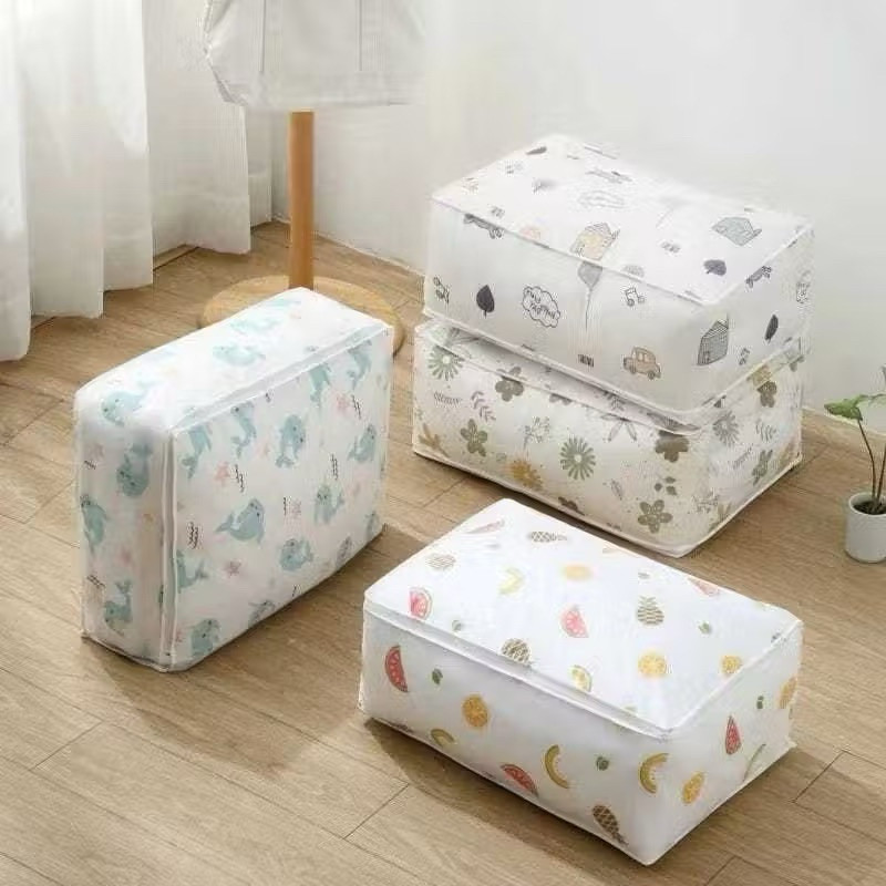 Storage Bag Quilt Bag Tempat Penyimpanan Selimut Anti Air PEVA TM L08