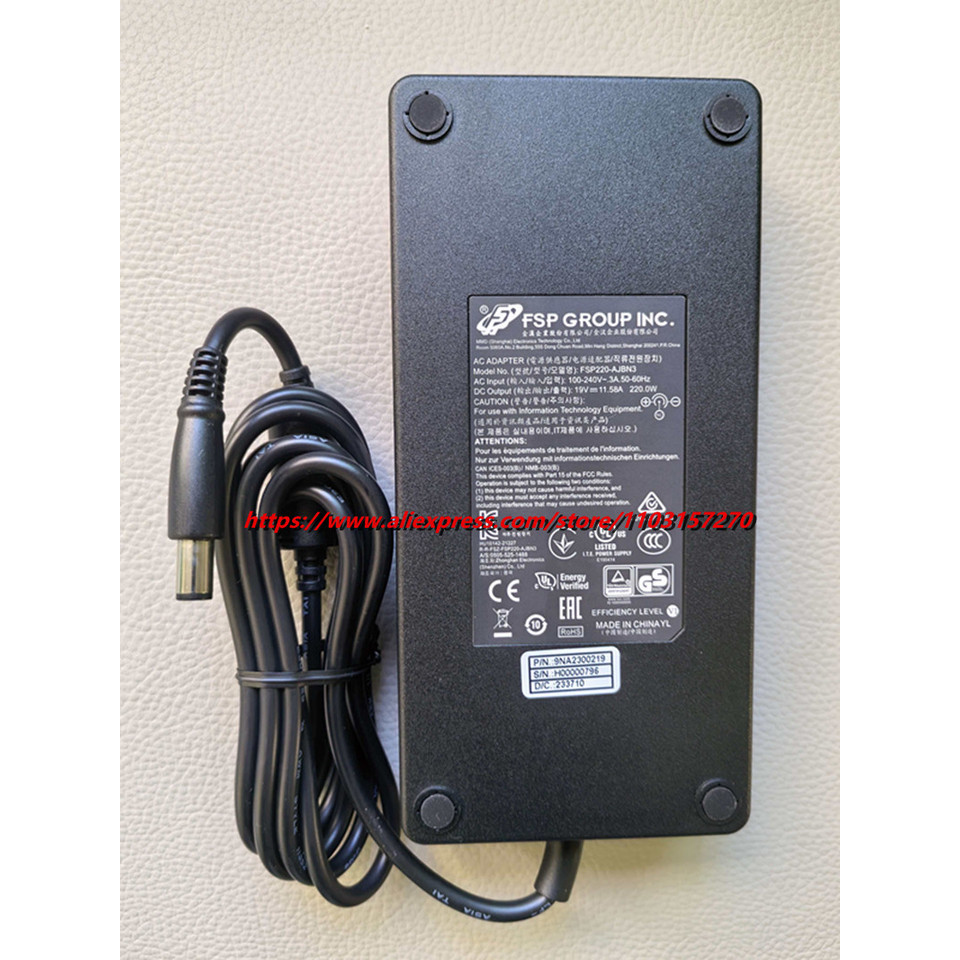 Genuine FSP 19V 1158A 220W AC DC Adapter For XGIMI HKA220190A26B Projector H3S RS Pro 2 Horizon Powe