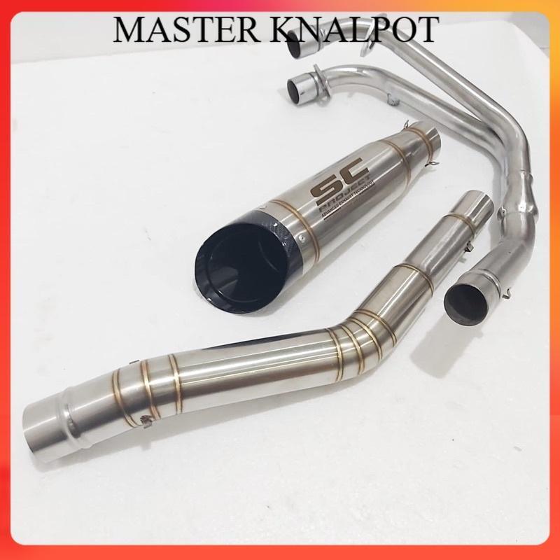 Knalpot Sc Project S1 NINJA 250 Fi NINJA 250 KARBU CBR250RR R25 MT25 FULL SYSTEM