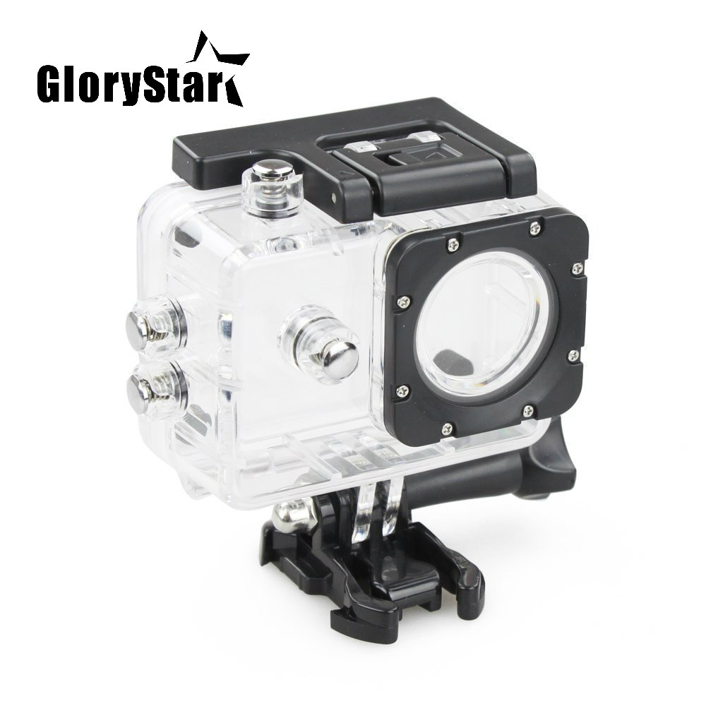 GloryStar Waterproof Action Camera Case for Sjcam SJ4000 (wifi) SJ4000+ SJ7000 SJ8000 SJ9000 EKEN H9
