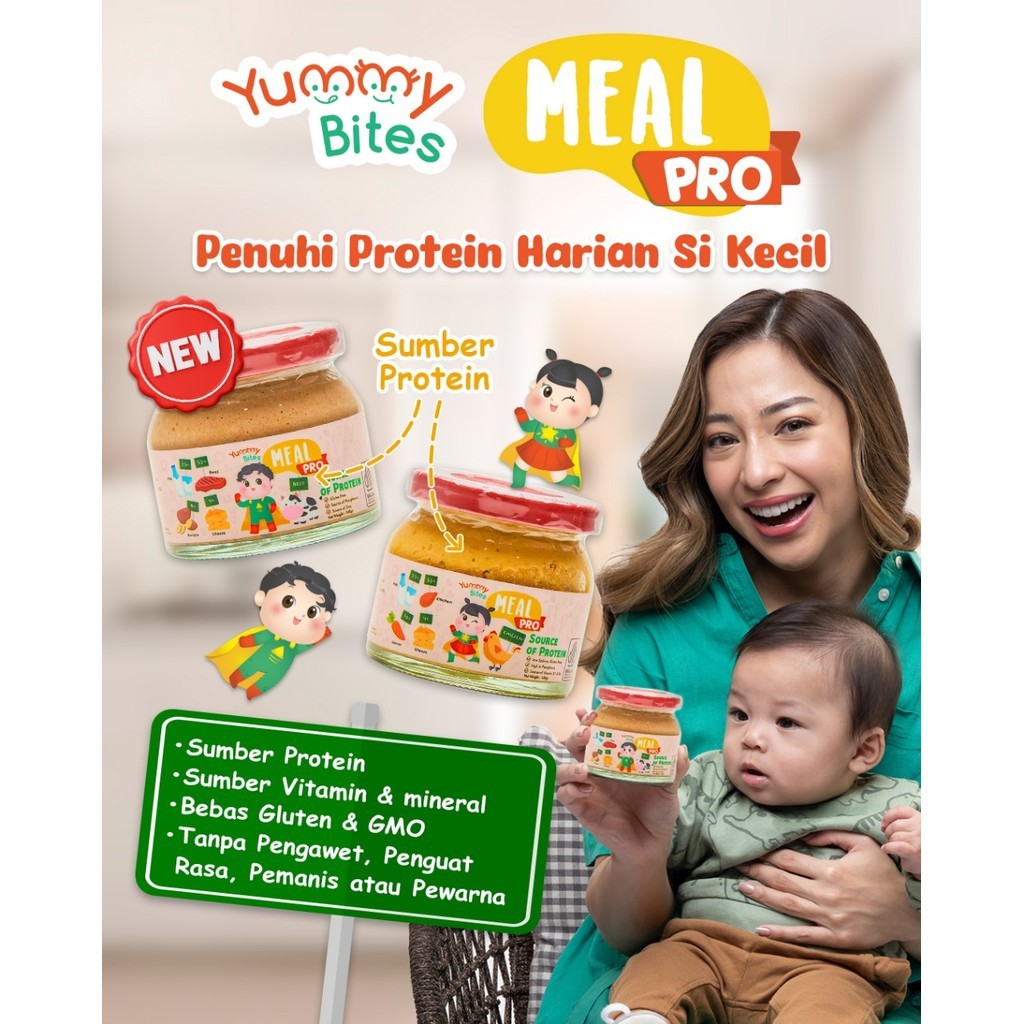 [hamida seller] YUMMY BITES - Yummy bites Meal Pro Beef / Yummy Bites meal Pro Chicken