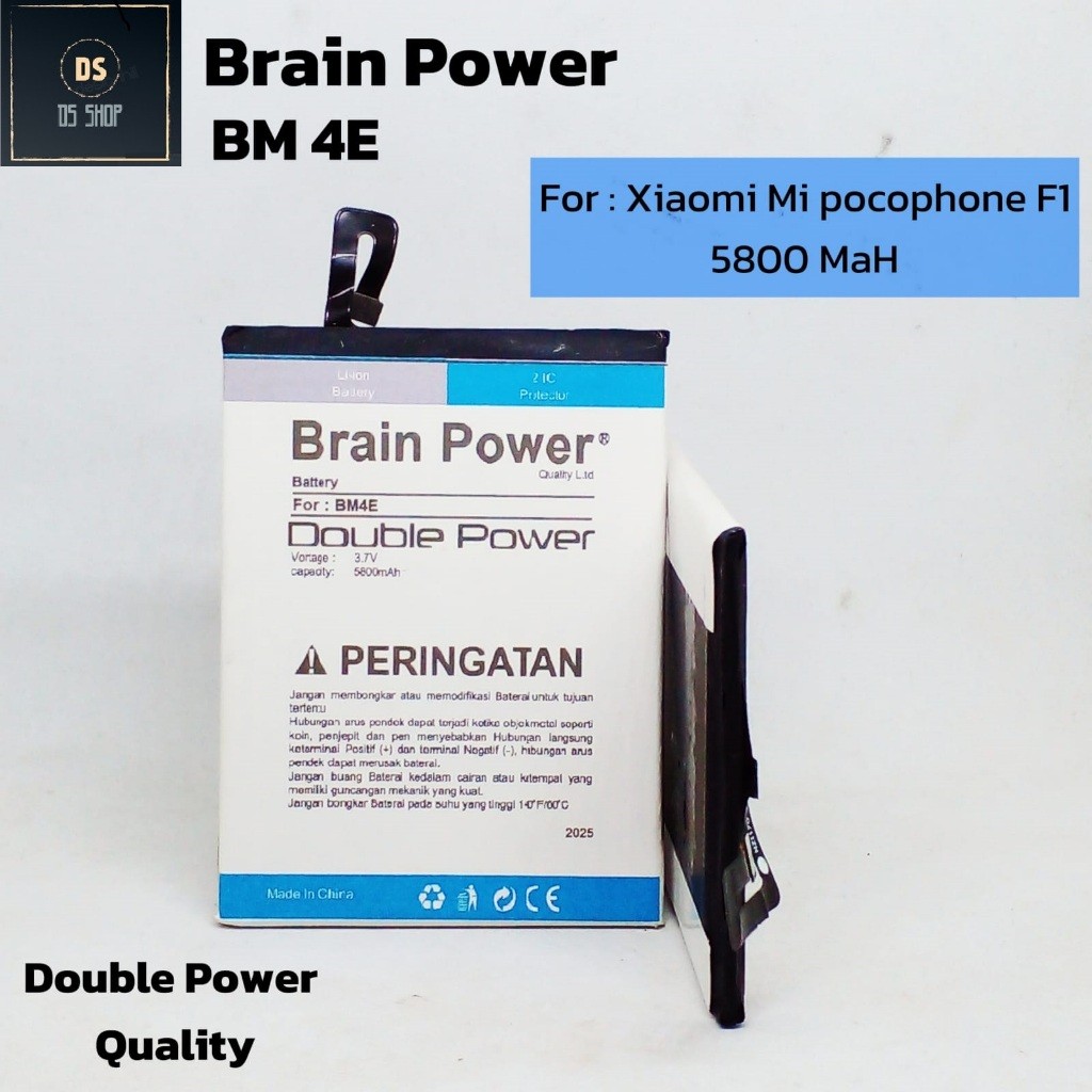 BM4E Double Power Baterai HP Xiaomi PocoPhone F1 / POCO F1
