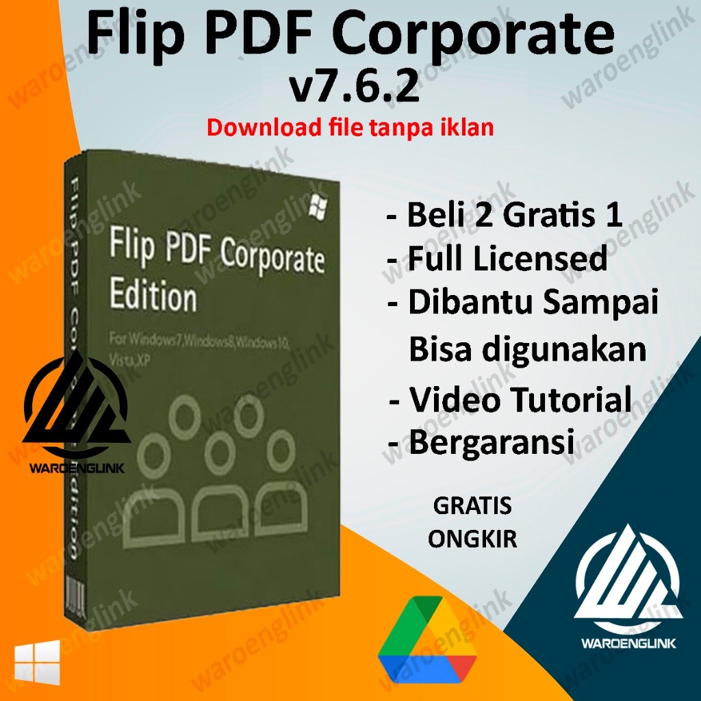 Flip PDF Corporate Full Version Windows + Video Install Software PDF Lifetime