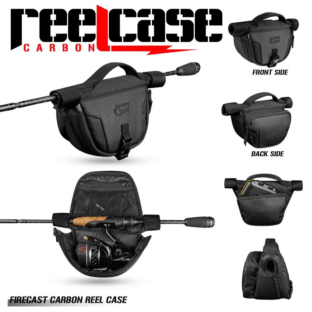 Firecast | Carbon Case | Tas Pancing | Tas Reel Pancing