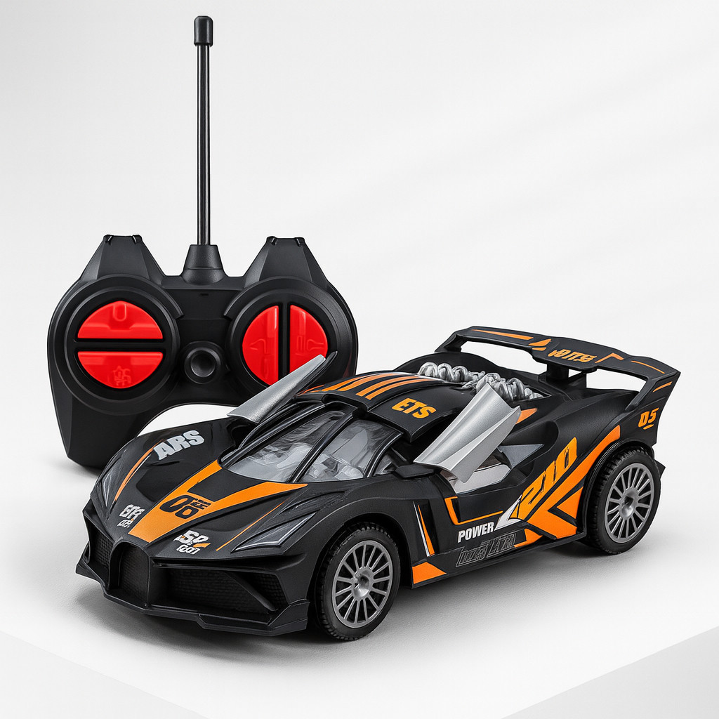 Mainan Anak Mobil Remote Control Sedan Buka Pintu - RC 4 Channel Extreme Car Sport Car Racing