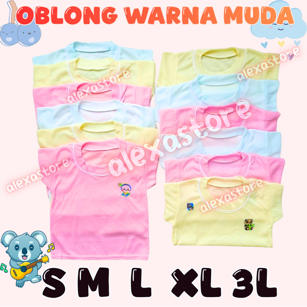 Oblong Lengan Pendek Dolphin / Tisuka- Baju Bayi - Oblong Atasan Bayi - Mix 3 Warna