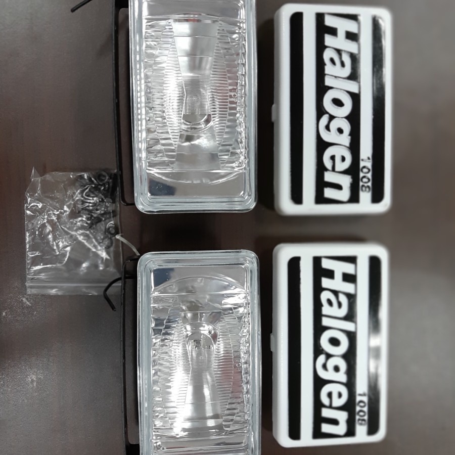 Fog Lamp Light Angel Eyes Foglamp Car Head Led Spot Lampu Tembak Sorot Mobil Phanter Depan Tembus Ka