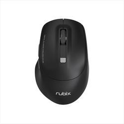 Mouse Wireless Silent Rubix M102 Black