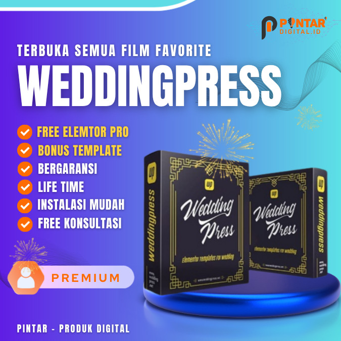 Weddingpress Terbaru lifetime  - Undangan Digital bukan Json