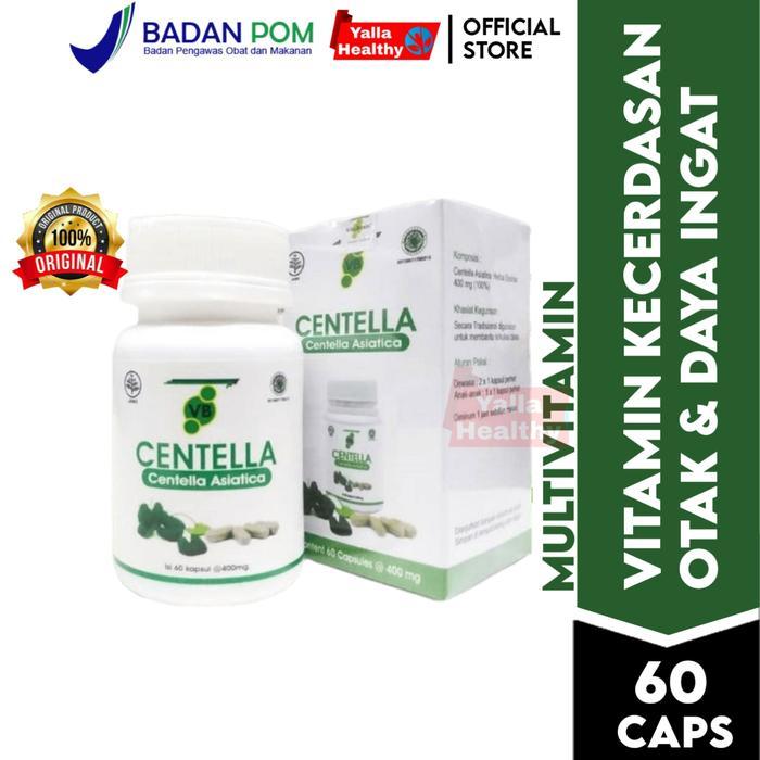 Vitamin Otak Anak Dewasa Cerdas Vitabrain Vb Centella Suplemen Pintar