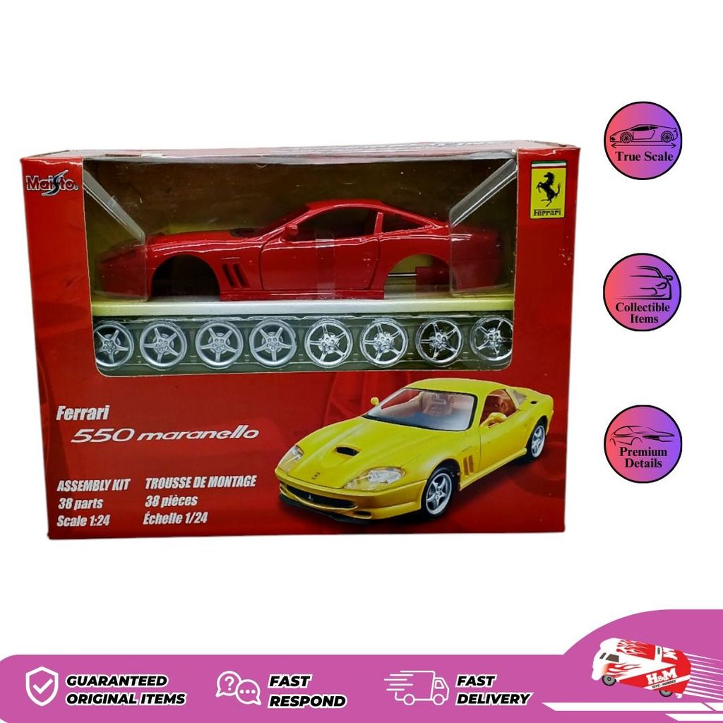 Bburago 1/24 Ferrari 550 Maranello