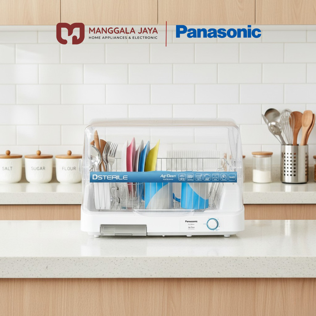 Manggala Jaya Panasonic Sterilizer Dish Dryer FD-S03S21 Pengering Alat Steril Piring Botol Bayi