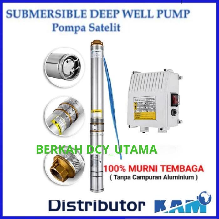 Diskon Mesin Pompa Air Satelit Pompa Clup Submersible Pump 0.33hp 3in