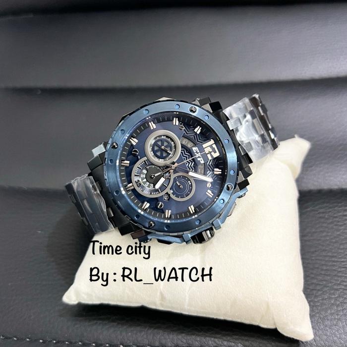 Jam Pria Expedition E6402 / E 6402 Rantai  Watches - Black Navy
