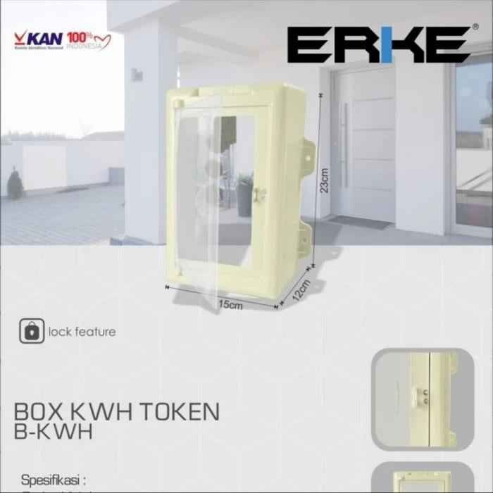 NEW Box KWH Meteran Listrik Token Pelindung Box PLN Token Listrik Prabayar